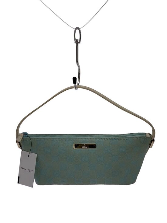 Gucci Handbags - Gucci Pouch Clutch Blue All over